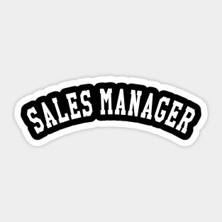 Sales Manager Sticker